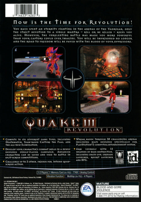 Quake III Revolution – PlayStation 2 (PS2) - for just $0! 