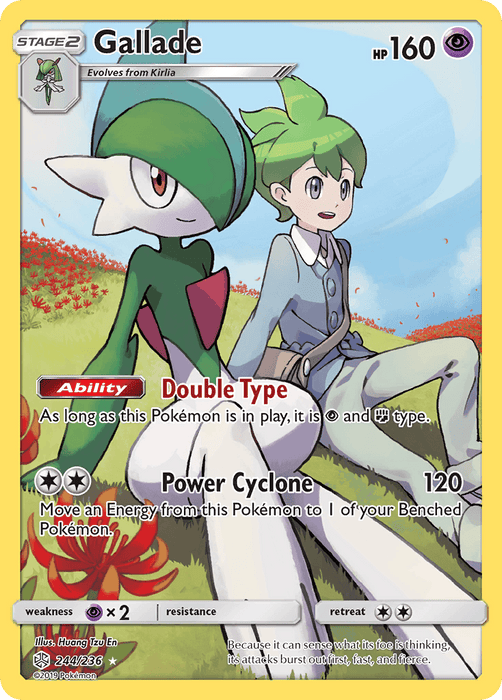 Gallade (244/236) [Sun & Moon: Cosmic Eclipse] - for just $3.70! 