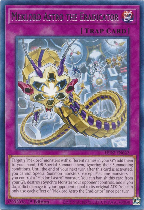 Meklord Astro the Eradicator [LED7-EN022] Rare - for just $0.10! 