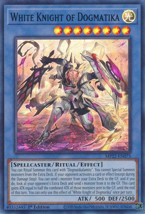 White Knight of Dogmatika [MP22-EN075] Super Rare - for just $0.10! 