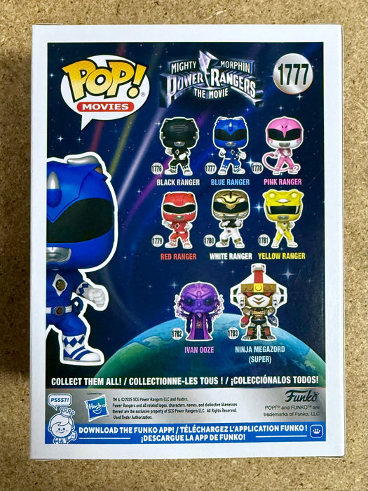 Funko Pop! Movies Blue Power Ranger #1777 Mighty Morphin The Movie (1995) 2025 - for just $13! 