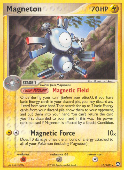 Magneton (16/108) [EX: Power Keepers] - Just $0.60! Shop now at Retro Gaming of Denver