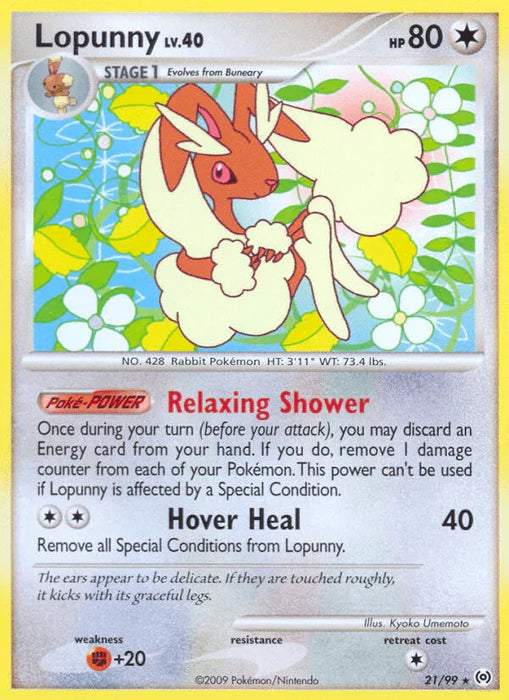 Lopunny (21/99) [Platinum: Arceus] - for just $1.15! 
