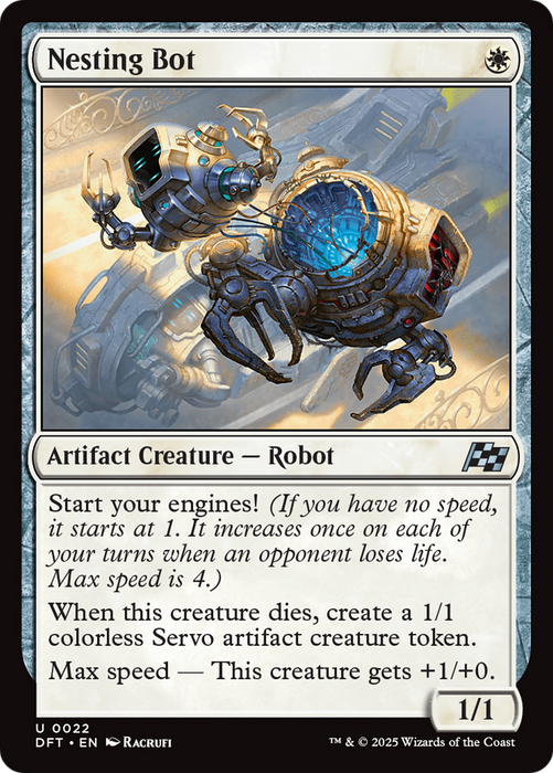Nesting Bot (DFT-022) - Aetherdrift - for just $0.07! 