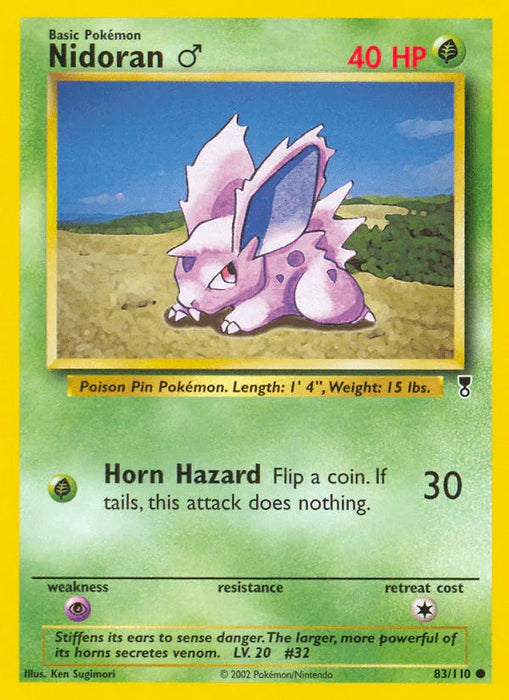 Nidoran (83/110) (Male) [Legendary Collection] - for just $0.40! 