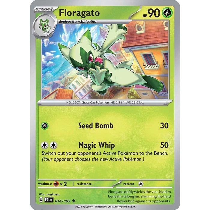 Floragato (014/193) [Scarlet & Violet: Paldea Evolved] - Just $0.05! Shop now at Retro Gaming of Denver