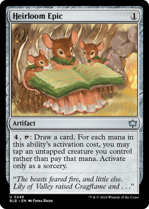 Heirloom Epic (BLB-246) - Bloomburrow - for just $0.08! 