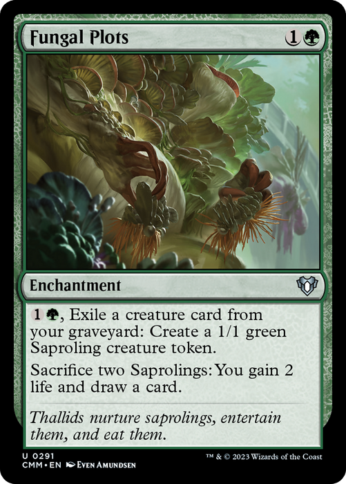 Fungal Plots (CMM-291) - Commander Masters - for just $0.08! 