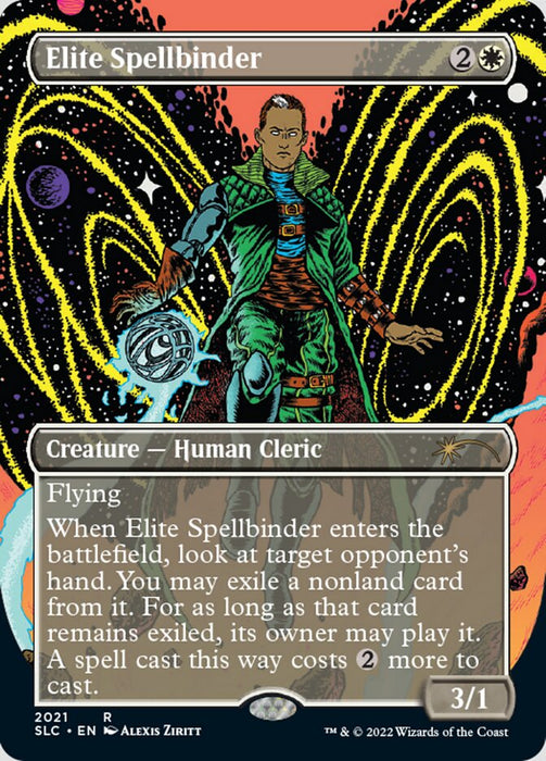 Elite Spellbinder (Borderless) [Secret Lair 30th Anniversary Countdown Kit] - Just $0.30! Shop now at Retro Gaming of Denver