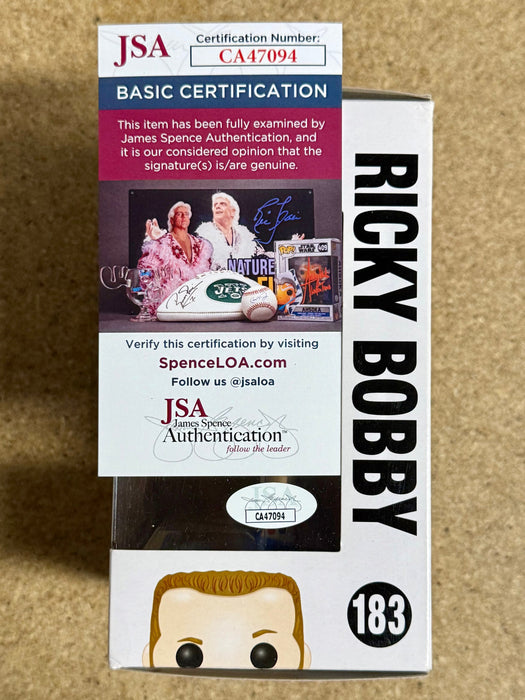 Will Ferrell Signed Ricky Bobby Talledega Nights Funko Pop! #183 With JSA COA - for just $850! 