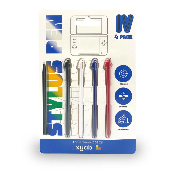 4 Pack Plastic Stylus for Nintendo 3DS XL – Nintendo 3DS Accessory (3DS) - for just $6.99! 