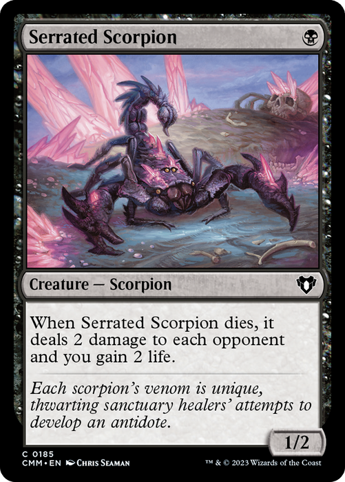 Serrated Scorpion (CMM-185) - Commander Masters - for just $0.03! 