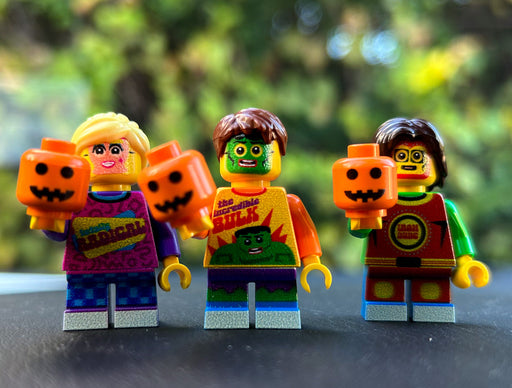 Set of 3 Kids Trick-or-Treating on Halloween Minifig Collection - Just $29.99! Shop now at Retro Gaming of Denver