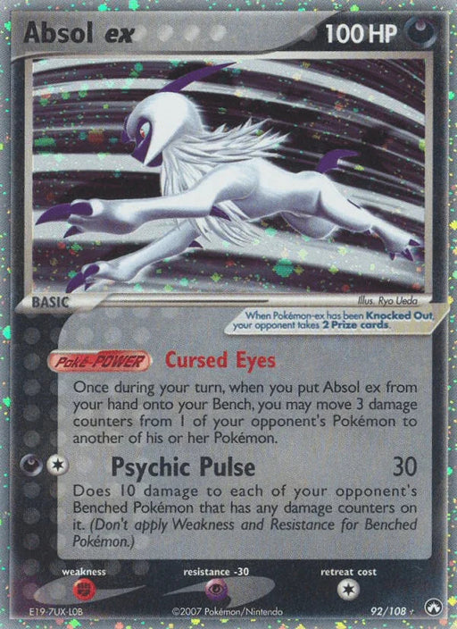 Absol ex (92/108) [EX: Power Keepers] - for just $92.20! 