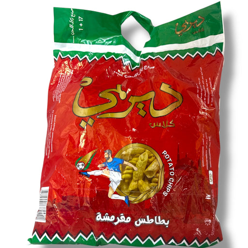 Derby Potato Chips Bulk 18-Pack - Crunchy, Flavorful Snack for Game Days and Gatherings - for just $9.99! 