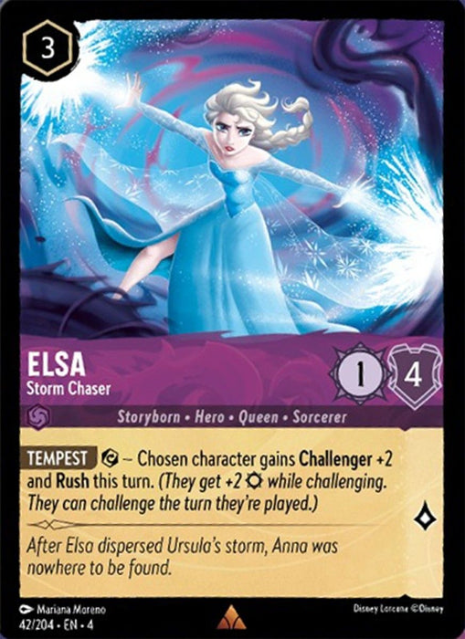 Elsa - Storm Chaser (42/204) [Ursula's Return] - Just $0.10! Shop now at Retro Gaming of Denver