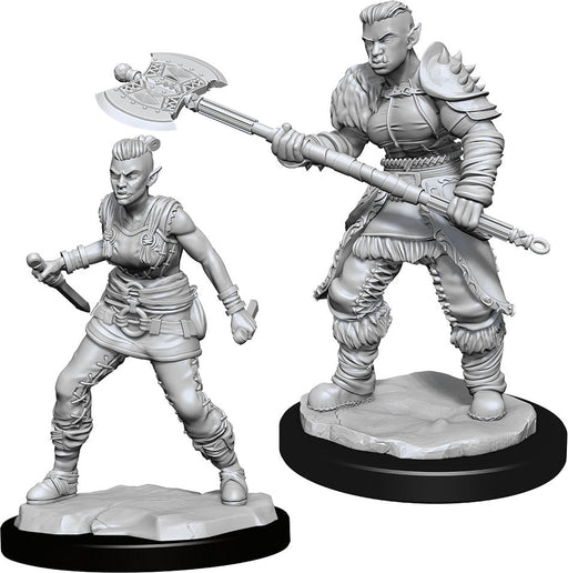 D&D: Nolzur's Marvelous Miniatures - Orc Barbarian Female - for just $5.99! 