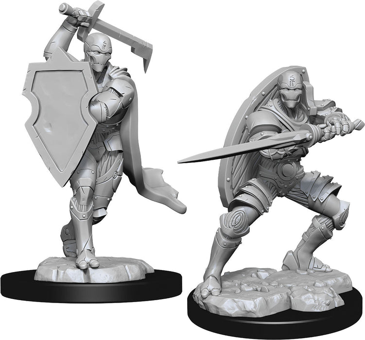 D&D: Nolzur's Marvelous Miniatures - Warforged Fighter Male - for just $5.99! 