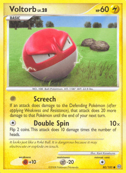 Voltorb (80/100) [Diamond & Pearl: Stormfront] - for just $0.15! 