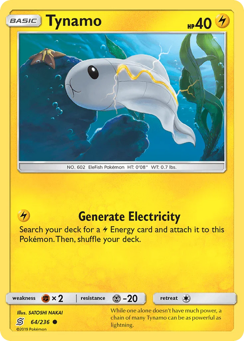 Tynamo (64/236) [Sun & Moon: Unified Minds] - for just $0.10! 