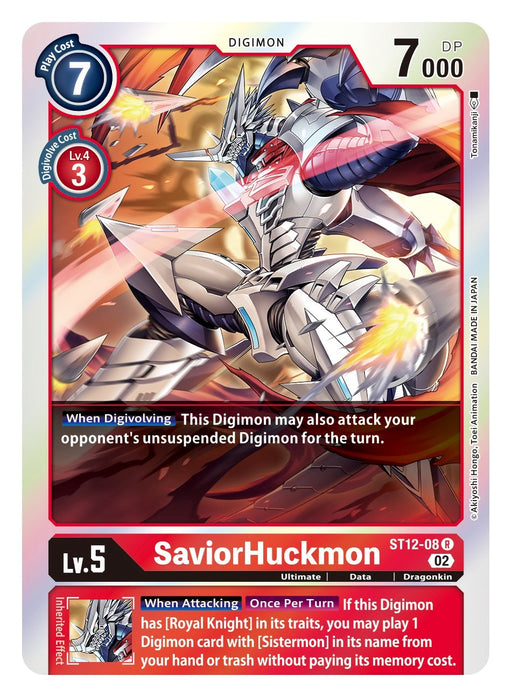 SaviorHuckmon [ST12-08] [Starter Deck: Jesmon] - Just $0.09! Shop now at Retro Gaming of Denver