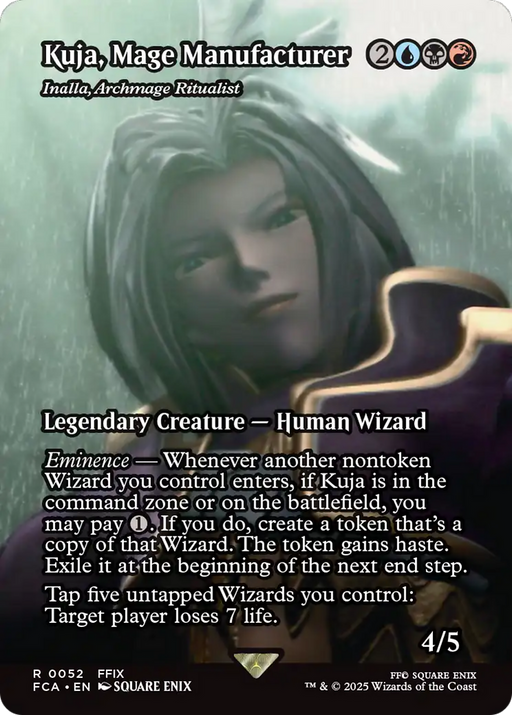 Kuja, Mage Manufacturer - Inalla, Archmage Ritualist (Showcase) (FCA-052) - FINAL FANTASY: Through the Ages / Kuja, Mage Manufacturer (Borderless) - for just $0.32! 