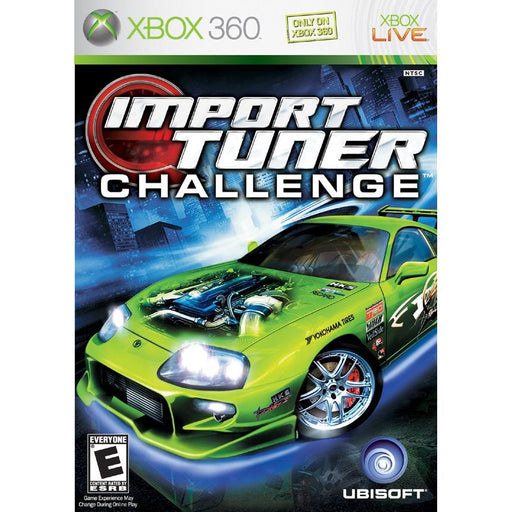 Import Tuner Challenge (Xbox 360) - Just $0! Shop now at Retro Gaming of Denver
