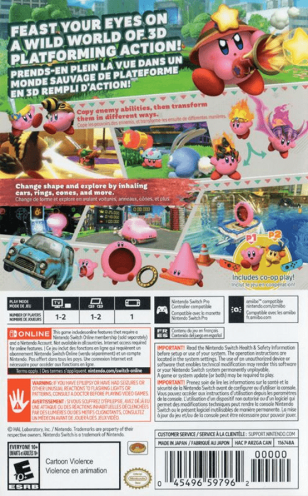 Kirby and the Forgotten Land – Nintendo Switch (NS)