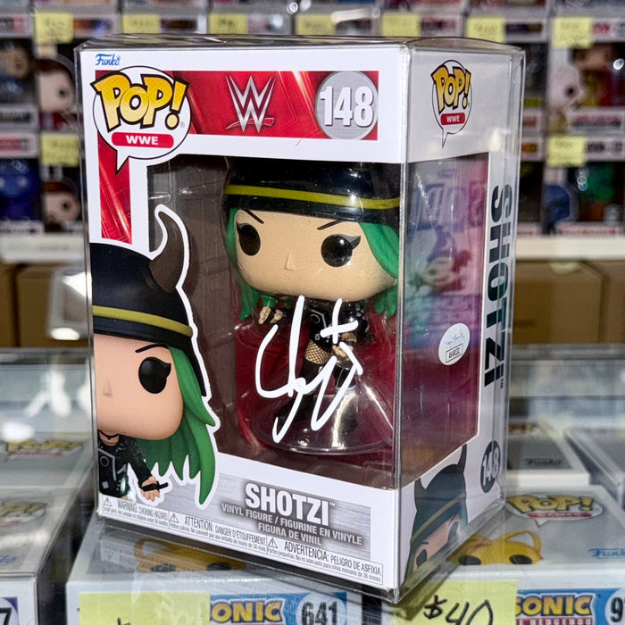 WWE Shotzi (Damage CTRL) Signed Funko Pop! #148 With JSA COA - for just $75! 