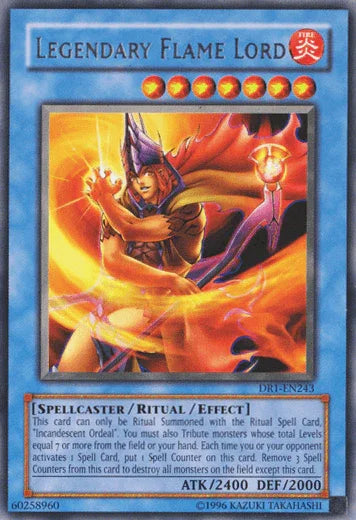 Legendary Flame Lord [DR1-EN243] Rare - for just $0.20! 