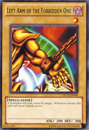 Left Arm of the Forbidden One (Green) [DL11-EN005] Rare - for just $2.90! 