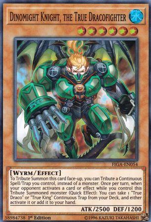 Dinomight Knight, the True Dracofighter [FIGA-EN054] Super Rare - for just $0.15! 