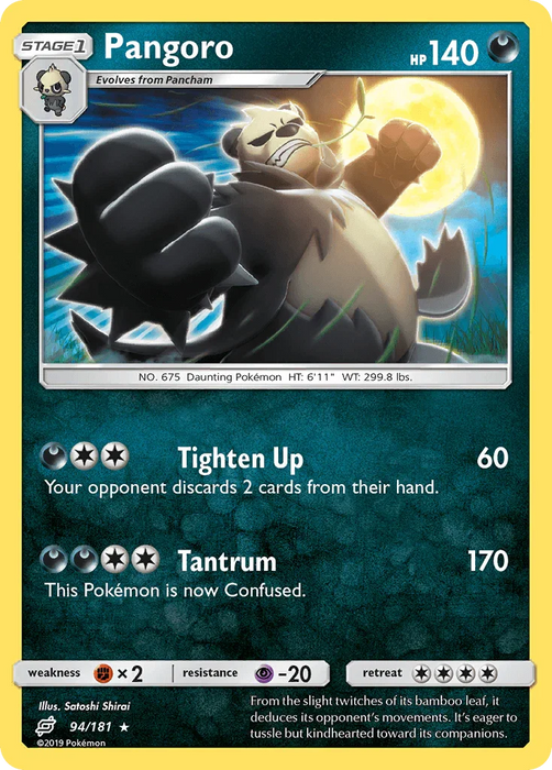 Pangoro (94/181) [Sun & Moon: Team Up] - for just $0.15! 
