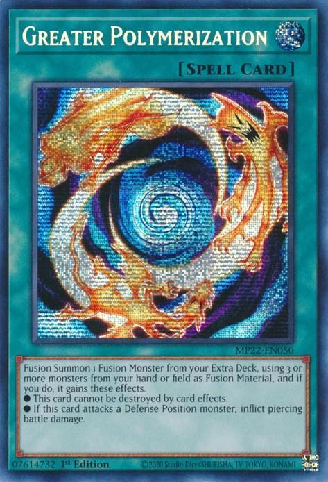 Greater Polymerization [MP22-EN050] Prismatic Secret Rare - for just $0.25! 