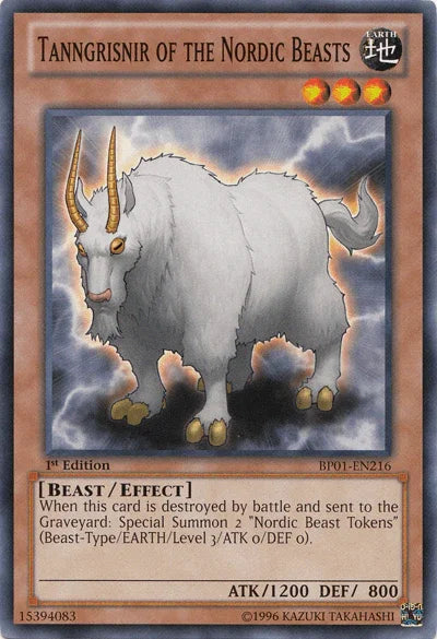 Tanngrisnir of the Nordic Beasts [BP01-EN216] Common - for just $0.10! 