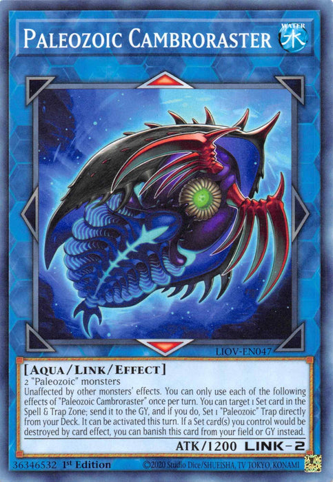 Paleozoic Cambroraster [LIOV-EN047] Common - for just $0.10! 