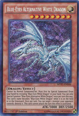 Blue-Eyes Alternative White Dragon [MVP1-ENS46] Secret Rare - for just $1.30! 
