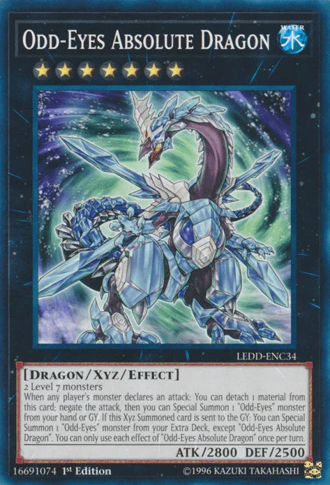 Odd-Eyes Absolute Dragon [LEDD-ENC34] Common - for just $0.25! 