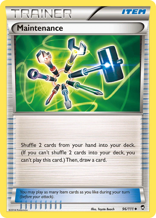 Maintenance (96/111) [XY: Furious Fists] - for just $0.10! 