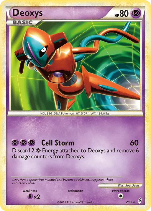 Deoxys (2/95) [HeartGold & SoulSilver: Call of Legends] - for just $14.95! 