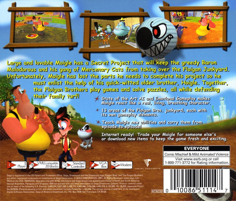 Floigan Brothers – Sega Dreamcast (DC) - for just $0! 