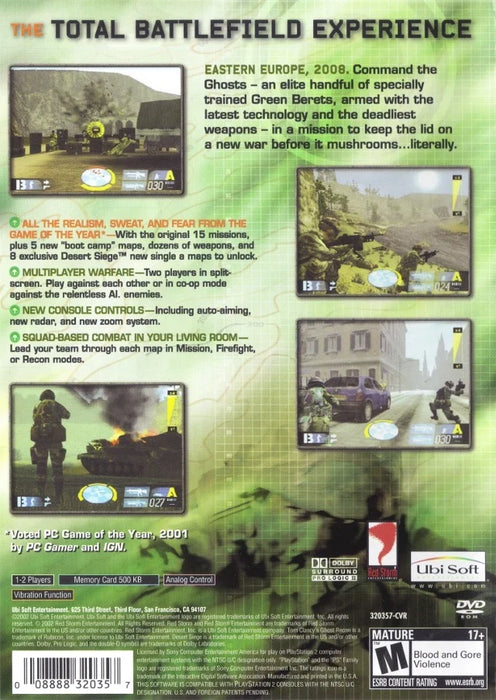Tom Clancy's Ghost Recon: Jungle Storm [Greatest Hits] – PlayStation 2 (PS2) - for just $6.99! 