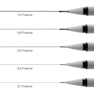 Winsor & Newton: Fineliner - Black 0.3 - for just $3! 