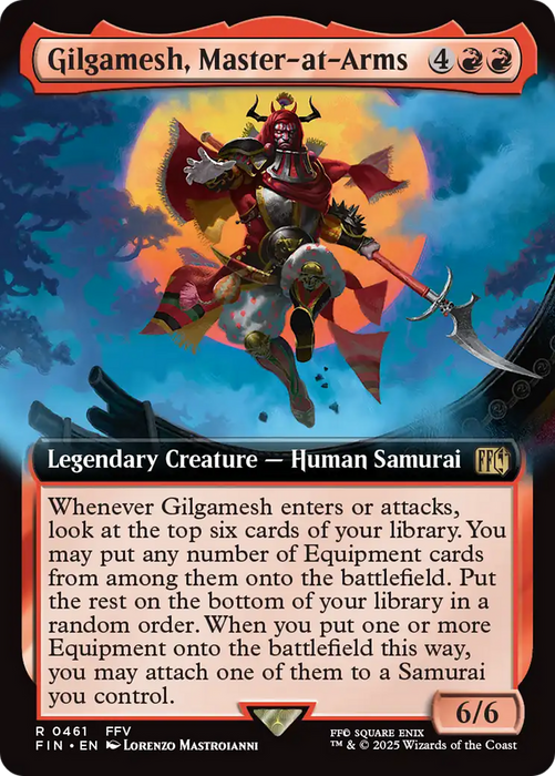 Gilgamesh, Master-at-Arms (FIN-461) - FINAL FANTASY: (Extended Art) Foil - for just $2.73! 