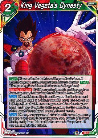 King Vegeta's Dynasty (SD9-05) [Assault of the Saiyans] - for just $0.10! 