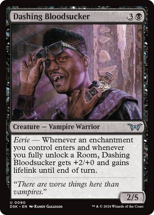 Dashing Bloodsucker (DSK-090) - Duskmourn: House of Horror - for just $0.02! 