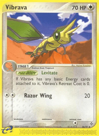 Vibrava (46/97) [EX: Dragon] - for just $0.55! 