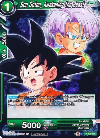 Son Goten, Awakening the Beast (P-179) [Promotion Cards] - for just $0.10! 