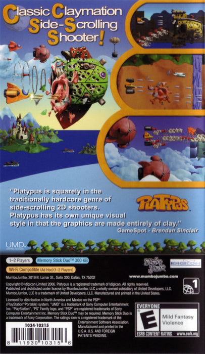 Platypus – PlayStation Portable (PSP) - for just $10.99! 