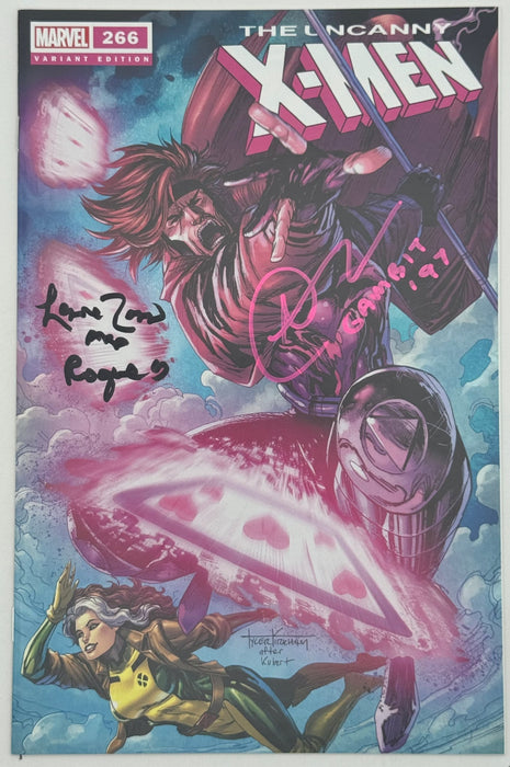 [Double Signed by Lenore Zann | Aj LoCasio] UNCANNY X-MEN #266 FACSIMILE EDITION UNKNOWN COMICS TYLER KIRKHAM VAR [IN STOCK] - for just $120! 
